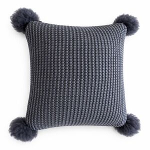 UGG Blue and Gray Knit Pillow